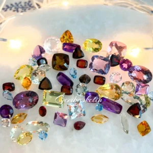 loose natural mixed gemstones